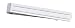 14k White Gold Bright Polished Tiebar w/ Brushed Raised Ribs