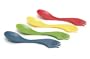 Light My Fire Spork 4-Pack - Assorted (Blue, Red, Yellow, Green Apple)