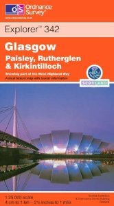 Glasgow: Paisley, Rutherglen and Kirkintilloch (Explorer Maps)