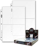 20 (Twenty Pages) - BCW Pro 2-Pocket Coupon Page (5 X 7 inch, top load pockets)