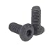Alloy Steel Button Hd Socket Cap Screw M4 Black, 0.7mm Pitch, DIN7380