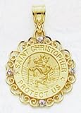 Saint Christopher Charm - M2518 - B000ARJOVO