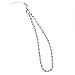 Hand Crafted Cellular Wrist Strap - Light Blue Diamond