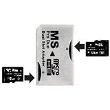 3C Pro 32GB 32G 16GB x2 microSD microSDHC Card Class 4 with Memory Stick Pro Duo Adapter - Bulk