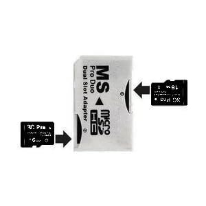 3C Pro 32GB 32G 16GB x2 microSD microSDHC Card Class 4 with Memory Stick Pro Duo Adapter - Bulk