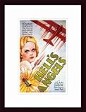 Hell's Angels, Art Poster with Wood Frame, poster size: 11