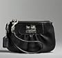 Coach Madison Leather Wristlet Pouch Bag 41977 Black