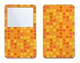 Orange Dots Design iPod classic 80GB/ 120GB Protector Skin Decal Sticker