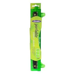 Swingline-Portable-3-Hole-Punch-3-Sheet-Capacity-9-32-Inch-Hole-Size-Translucent-Blue-Purple-or-Green-Color-May-Vary-A7074042R-