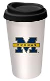 NCAA Michigan Wolverines Logo Travel Mug
