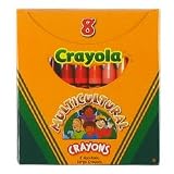 Binney & Smith Crayola(R) Multicultural Large Crayons, Assorted Specialty Colors, Box Of 8