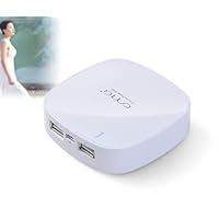 (WHITE) OMIG 6000mAh Backup External Battery Pack Charger High Capacity Power Bank Charger Rechargeable Charger for iPhone 5 4S 4 3GS 3G, iPod; Android Smartphones: HTC Sensation / Samsung Galaxy S3, S2, Samsung Galaxy Series Smartphones / Motorolaoid / LG Optimums, PSP, MP3 MP4 MP5 Players, Digital Cameras, DV Recorders, PSP, Nintendo DS, Kindle Fire, Kindle Touch, Nook Color, Come with 5 x Connector USB to Mini-USB cable .Nokia DC 2.0 ,Micro, Samsung,APPLE