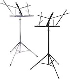 Selmer Folding Music Stand with Carrying Case, Black