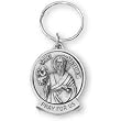 Fine Pewter Saint Matthew Key Chain