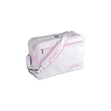 asics アシックス エナメルショルダーBAG 21L EBG211 0119 ホワイト×ピンク