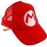 Super Mario Bros Mario Trucker Hat Red [Toy]