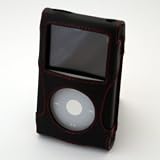 Classic Studio leather case Black - Compatible with iPod Classic & iPod Video 5G