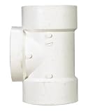 Conduit Fittings: CHARLOTTE PIPE & FOUNDRY PVC00444X0600HA Cleanout Tee 1-1/2"