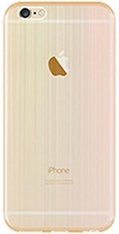 iPhone 6/6s Case, Sin case [Ultra Thin] Soft Full Body Tpu Sleeve Skin with Luxury Bling Bumper Glitter Crystal Frame Slim for iPhone 6/6s 4.7 (Gold)