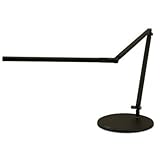 IMAGE OF Z-Bar Mini High Power LED Desk Lamp, Daylight White Illumination - Metallic Black