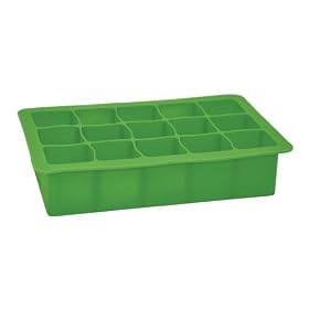 Green Sprouts Eco-friendly  Silicone Freezer Tray, Green