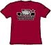 Search : Justice League Kids Size JL LOGO Youth Cardinal Red T-shirt Tee Shirt