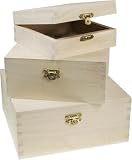 Eigenschaften Die Ideenwelt Ltd.  / Holzdose Quadrat 125x125x55mm ME 34687-1