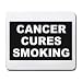 CANCER CURES SMOKING Mousepad