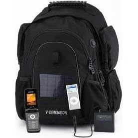 V-dimension Helius Solar Powered Backpack