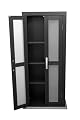 Walker Edison 41-Inch DVD Tower, Black