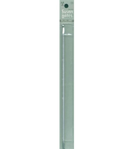 cover of Silvalume Double-End Crochet Hook 10''-Size H 8