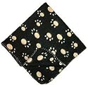 Soft fleece black pet blanket