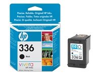 HP 336 - Print cartridge - 1 x black - 210 pages - blister with RF alarm