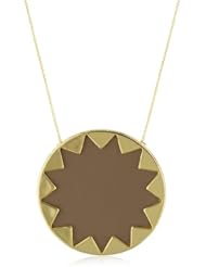 House of Harlow 1960 Gold-Plated Large Sunburst Pendant Necklace