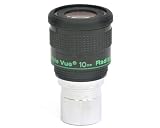 Tele Vue 10mm Radian 1.25 Wide Angle Eyepiece with 60 Degree Field of View & Long Eye Relief.