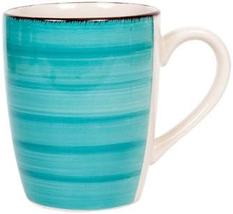 My Sanctuary 12-Piece Dinnerware Set, Turquoise - Service for 4, Dishes, Bowls and Coffee Mugs