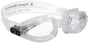 Aqua Sphere Eagle Goggle (Clear Lens, Transparent)