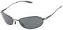 Nike Hyperion WR Sunglasses, Polarized, EV0079-001, Glossy Black/ Gray