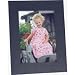 Collectors Gallery Contemporary Timeless Easel Cardboard Frame for a 5" x 7" Photograph, without Foil Window Border (10 Pack)