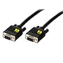PCArena 10m Premium Black SVGA VGA Replacement Male to Male Cable for Monitor / Projectors / LCD HD15 Pin Lead - 10.0m Plug - Plug (P-P)