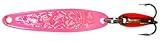 Bay de Noc Lure Co. Swedish Pimples - Crushed Ice Transparent Size: 4 (1/4 oz.); Color: Painted Pink (PI)