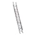 Werner D1532-2 300-Pound Duty Rating Aluminum Flat D-Rung Extension Ladder, 32-Foot