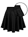BIADANI Women Versatile Flared Stretch Wide Band Skater Skirts