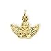 14k Gold Praying Angel Charm