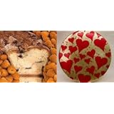Golden Raspberry 10" Coffee Cake Cherished Gift Tin by Boba Tea Direct