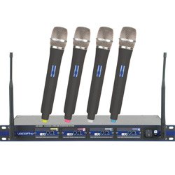 UHF-5800 4-Channel UHF Handheld Wireless System