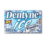 New Dentyne Ice Sugarless Gum Vanilla Chill - 12 Ea 12 Packs