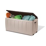 Kissenbox beige 125 Auflagenbox Gartenbox Truhevon "Kesper"
