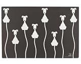 ORE Pet Shadow Dog Dusty Brown Pet Placemat