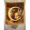 Fairy Moon - Porcelain Lithophane Curved Color Night Light - David Delamare Art